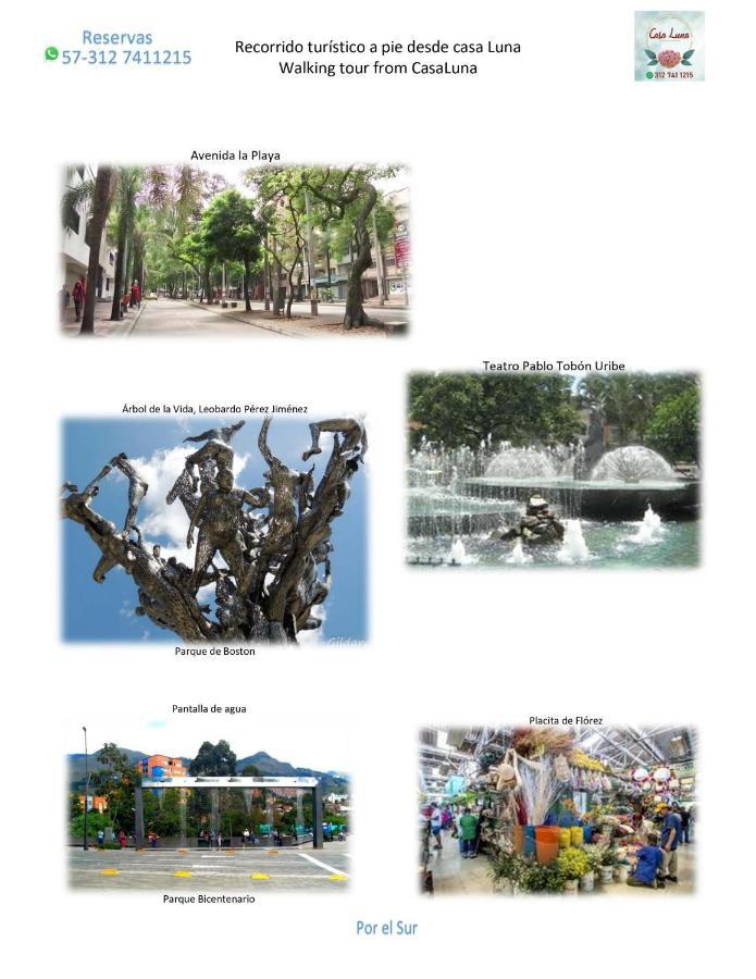 Casa Luna -Estrategica Ubicacion- Medellin Ngoại thất bức ảnh